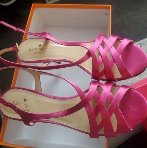 Kate Spade New York Irem Zinia Pink Stain heelMade in Italy Heel height 4inch - Picture 6 of 8